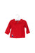 A Red Long Sleeve Tops from Sergent Major in size 6-12M for girl. (Front View)