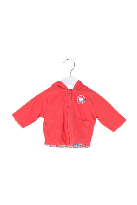 A Pink Lightweight Jackets from s.Oliver in size 3-6M for girl. (Front View)