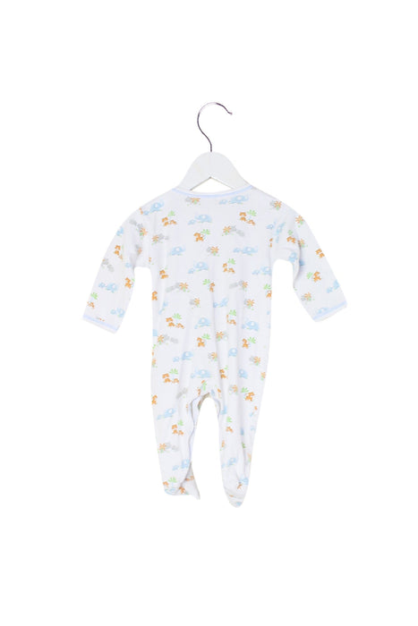 A White Onesies from Kissy Kissy in size 6-12M for boy. (Back View)