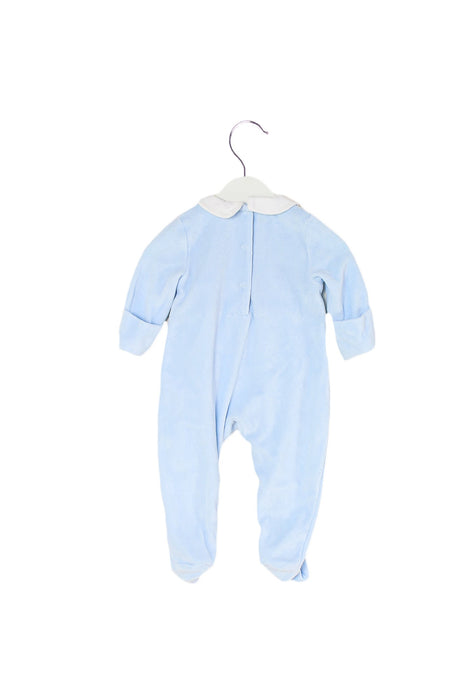 A Blue Onesies from Rachel Riley in size 0-3M for girl. (Back View)