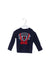 A Navy Long Sleeve Tops from Guess in size 6-12M for boy. (Front View)