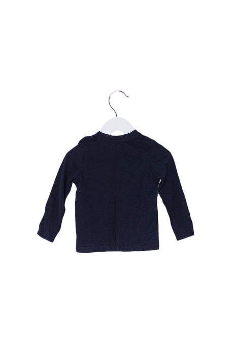 A Navy Long Sleeve Tops from Guess in size 6-12M for boy. (Back View)