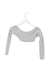 A Grey Cardigans from Monnalisa in size 8Y for girl. (Back View)