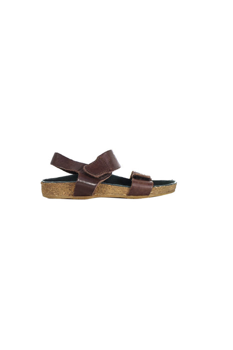 A Brown Sandals from Golden Goose in size 5T for boy. (Back View)