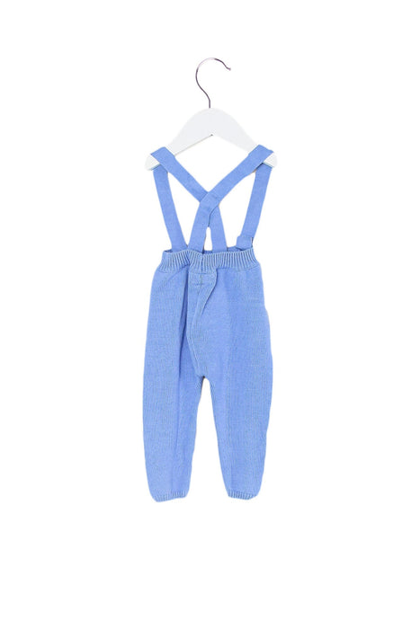A Blue Sleeveless Jumpsuits from Mayoral in size 3-6M for boy. (Back View)