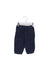 A Navy Casual Pants from Bout'Chou in size 3-6M for boy. (Front View)