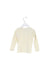 A Beige Long Sleeve Tops from Petit Bateau in size 4T for girl. (Back View)