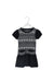 A Black Sweater Dresses from Comme Ça Fille in size 4T for girl. (Front View)