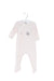 A White Long Sleeve Jumpsuits from Petit Bateau in size 6-12M for girl. (Front View)