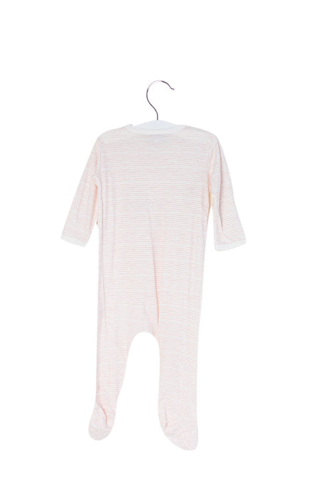 A White Long Sleeve Jumpsuits from Petit Bateau in size 6-12M for girl. (Back View)