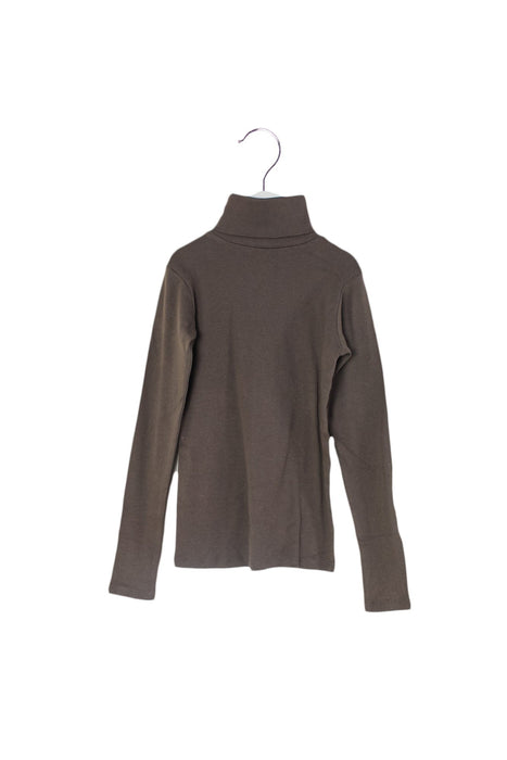 A Brown Long Sleeve Tops from Bonpoint in size 12Y for neutral. (Front View)