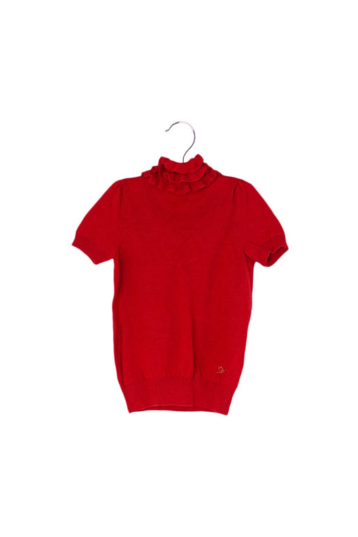 A Red Knit Sweaters from Nicholas & Bears in size 4T for girl. (Front View)