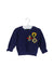 A Navy Crewneck Sweatshirts from DSquared2 in size 3-6M for boy. (Front View)