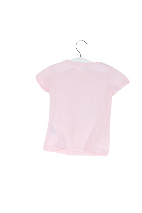 A Pink Short Sleeve T Shirts from Seed in size 3-6M for girl. (Back View)