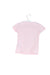 A Pink Short Sleeve T Shirts from Seed in size 3-6M for girl. (Back View)