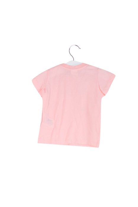 A Pink Short Sleeve T Shirts from Seed in size 3-6M for girl. (Back View)