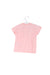 A Pink Short Sleeve T Shirts from Seed in size 3-6M for girl. (Back View)