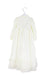 A White Long Sleeve Dresses from Nicholas & Bears in size 6T for girl. (Back View)