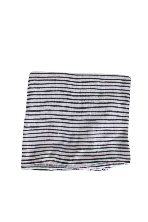 A Black Blankets from Aden & Anais in size O/S for neutral. (Front View)