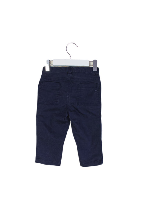 A Navy Casual Pants from Jacadi in size 6-12M for boy. (Back View)