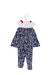 A Navy Pants Sets from Mayoral in size 3-6M for girl. (Back View)