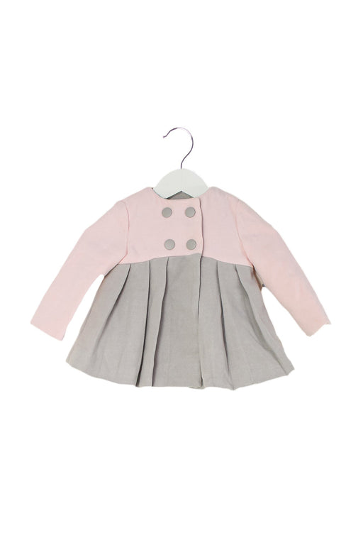 A Pink Lightweight Jackets from Tahari in size 6-12M for girl. (Front View)