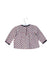 A Grey Long Sleeve Tops from Petit Bateau in size 3-6M for girl. (Back View)