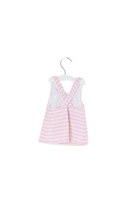 A Pink Sleeveless Tops from Jacadi in size 12-18M for girl. (Back View)