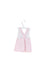 A Pink Sleeveless Tops from Jacadi in size 12-18M for girl. (Back View)