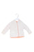 A White Lightweight Jackets from Marese in size 3-6M for girl. (Front View)