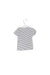 A White Short Sleeve T Shirts from Seed in size 3-6M for girl. (Back View)