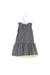 A Grey Sleeveless Dresses from DKNY in size 6-12M for girl. (Back View)