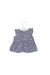 A Navy Sleeveless Dresses from Jacadi in size 3-6M for girl. (Back View)