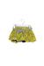 A Yellow Skorts from IKKS in size 6-12M for girl. (Front View)