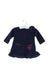 A Navy Long Sleeve Tops from Billieblush in size 0-3M for girl. (Front View)
