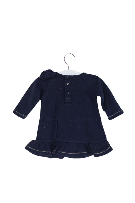 A Navy Long Sleeve Tops from Billieblush in size 0-3M for girl. (Back View)