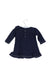 A Navy Long Sleeve Tops from Billieblush in size 0-3M for girl. (Back View)