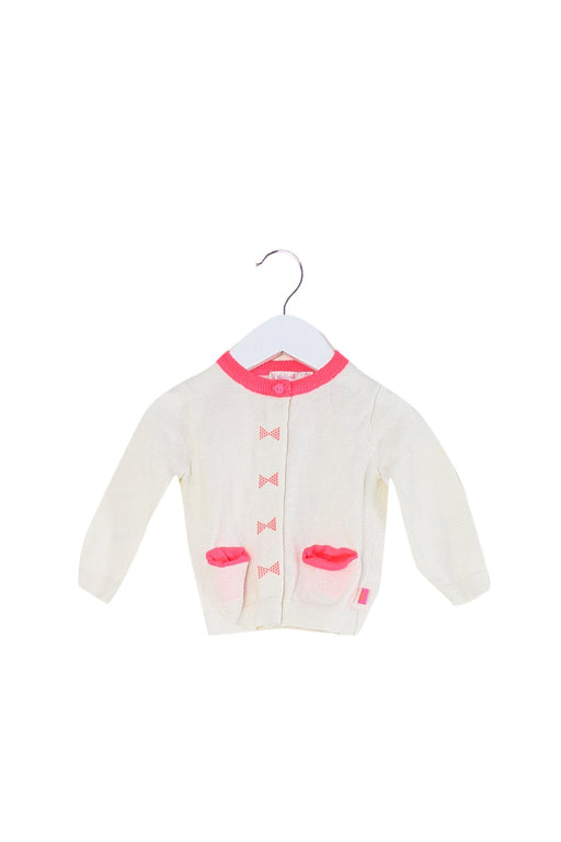 A Ivory Cardigans from Billieblush in size 3-6M for girl. (Front View)