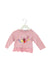 A Pink Long Sleeve Tops from Familiar in size 12-18M for girl. (Front View)