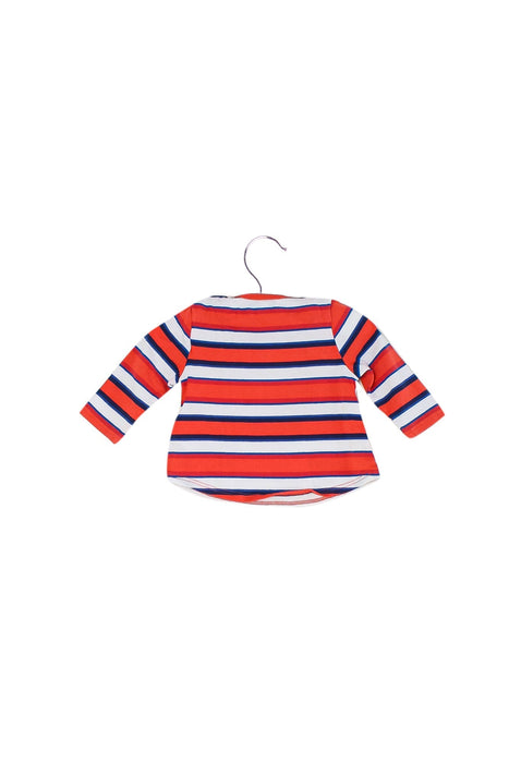 A Orange Long Sleeve Tops from Little Marc Jacobs in size 0-3M for girl. (Back View)