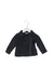 A Grey Lightweight Jackets from IKKS in size 12-18M for girl. (Front View)