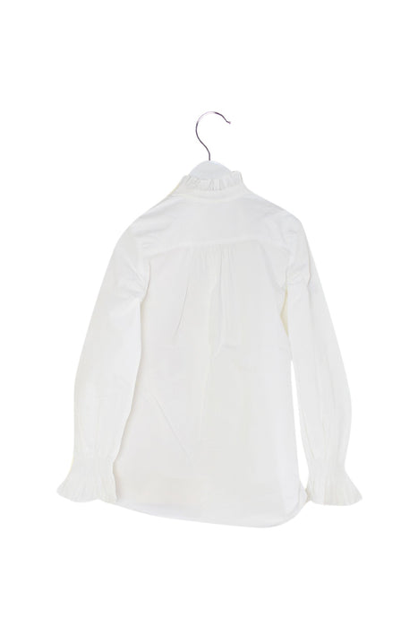 A White Long Sleeve Tops from Carolina Herrera in size 10Y for girl. (Front View)
