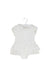 A White Short Sleeve Bodysuits from Nicholas & Bears in size 0-3M for girl. (Front View)