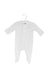 A White Long Sleeve Jumpsuits from Petit Bateau in size 0-3M for neutral. (Front View)