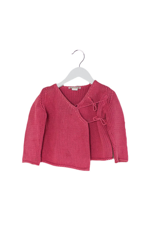 A Pink Knit Sweaters from Bonpoint in size 2T for girl. (Front View)