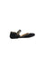 A Black Dress Shoes from Gucci in size 7Y for girl. (Back View)