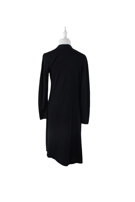 A Black Long Sleeve Dresses from Mayarya in size M for maternity. (Back View)