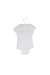 A White Short Sleeve Bodysuits from Cyrillus in size 0-3M for girl. (Back View)