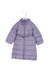 A Purple Puffer/Quilted Jackets from Nicholas & Bears in size 12Y for girl. (Front View)