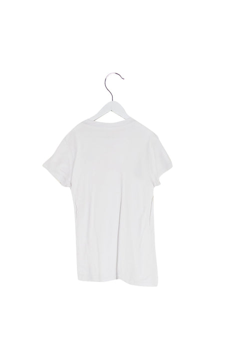 A White Short Sleeve T Shirts from Chickeeduck in size 10Y for boy. (Back View)